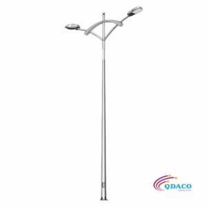 Cột Dèn Cao Áp Chiếu Sáng Dường Phố Cần Dèn Dôi QDCD.CK05 2