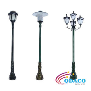 Cột và dèn trang trí sân vườn 1 2