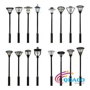 Cột và dèn trang trí sân vườn 1