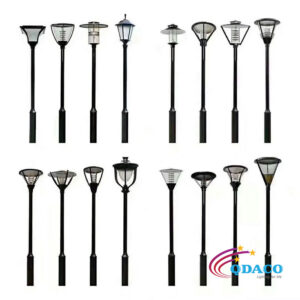 Cột và dèn trang trí sân vườn 3 2