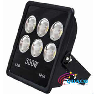DÈN LED PHA VUÔNG 300W IP66 – DÈN PHA LED NGOÀI TRỜI DÈN SÂN BÓNG 1