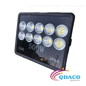 DÈN LED PHA VUÔNG 500W IP66 – DÈN PHA LED NGOÀI TRỜI DÈN SÂN BÓNG 1
