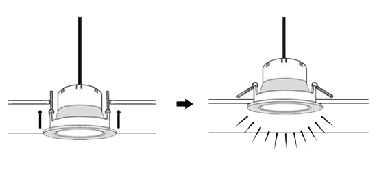 Hướng dẫn lắp đặt đèn led âm trần