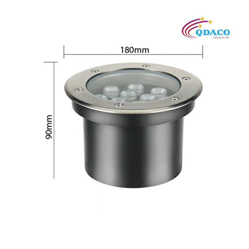 ĐÈN ÂM NƯỚC ĐẾ CHÔN – MÃ SẢN PHẨM: QD-AN-03-12W