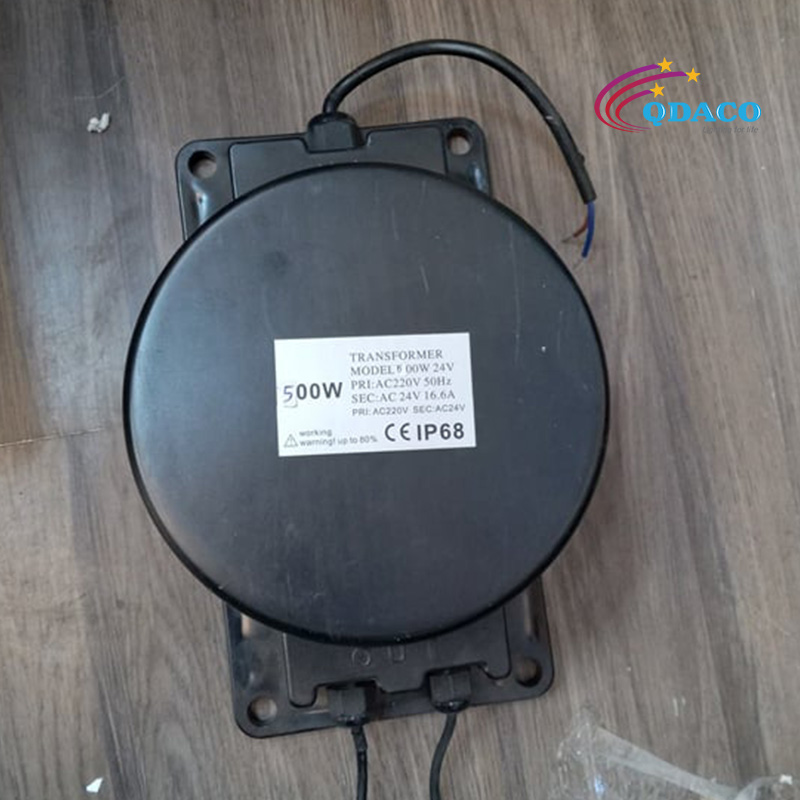 NGUỒN ÂM NƯỚC XOAY CHIỀU AC-24V / HIỆU SUẤT NGUỒN 60% – MÃ SẢN PHẨM: QD-N-500-AC 1 NGUỒN ÂM NƯỚC XOAY CHIỀU AC-24V / HIỆU SUẤT NGUỒN 60% – MÃ SẢN PHẨM: QD-N-500-AC