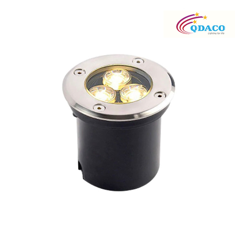 ĐÈN ÂM ĐẤT TRÒN SMD – MÃ SẢN PHẨM: QD-AD-01-3W 4 ĐÈN ÂM ĐẤT TRÒN SMD – MÃ SẢN PHẨM: QD-AD-01-3W