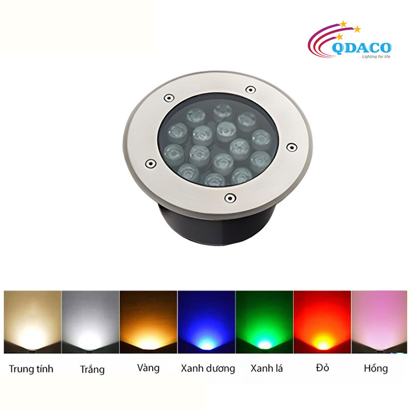 ĐÈN ÂM ĐẤT TRÒN SMD – MÃ SẢN PHẨM: QD-AD-01-15W