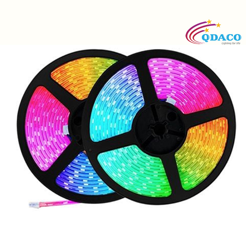 DÂY LED 2825 24V IP67 - CÓ KEO - MÃ SẢN PHẨM: QD-LD-2835-24V