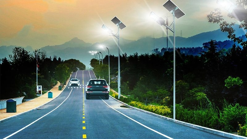 Thi công chiếu sáng đèn năng lượng mặt trời đạt chuẩn 1 Hệ thống thi công chiếu sáng bằng đèn năng lượng mặt trời