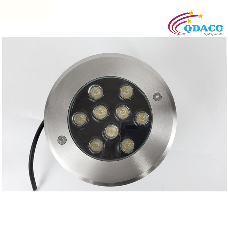 ĐÈN ÂM ĐẤT TRÒN SMD – MÃ SẢN PHẨM: QD-AD-01-9W