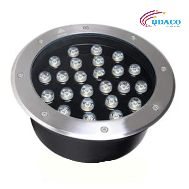 ĐÈN ÂM ĐẤT TRÒN SMD – MÃ SẢN PHẨM: QD-AD-01-24W