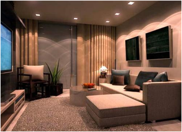 Đèn âm trần cho phòng khách – Tăng tính thẩm mỹ và sang trọng 1 Đèn âm trần cho phòng khách – Tăng tính thẩm mỹ và sang trọng