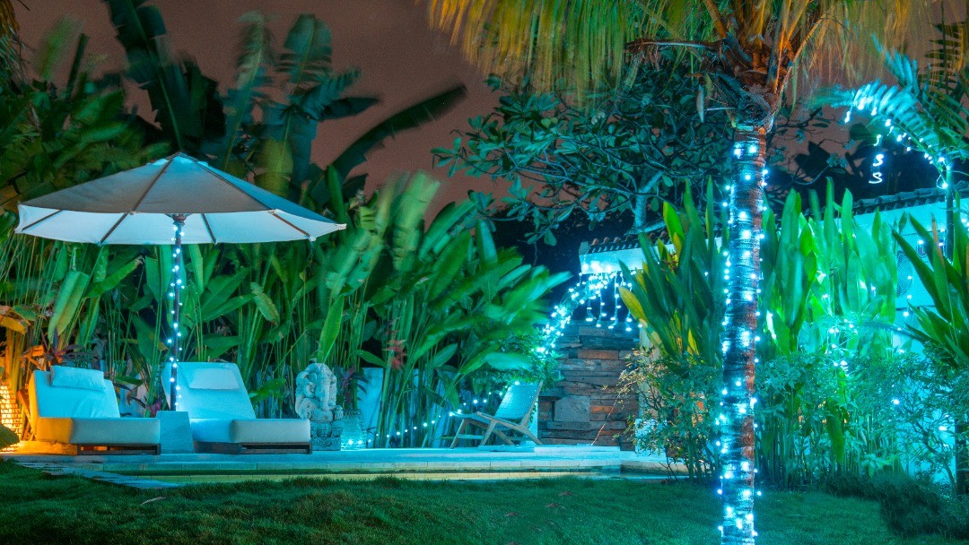 Tối ưu không gian sân vườn với đèn LED chiếu sáng