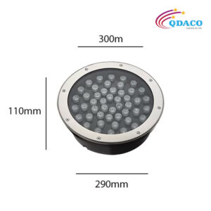 ĐÈN ÂM ĐẤT TRÒN SMD – MÃ SẢN PHẨM: QD-AD-01-50W 2 1