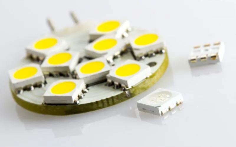 Ánh sáng từ chip SMD có chất lượng rất cao