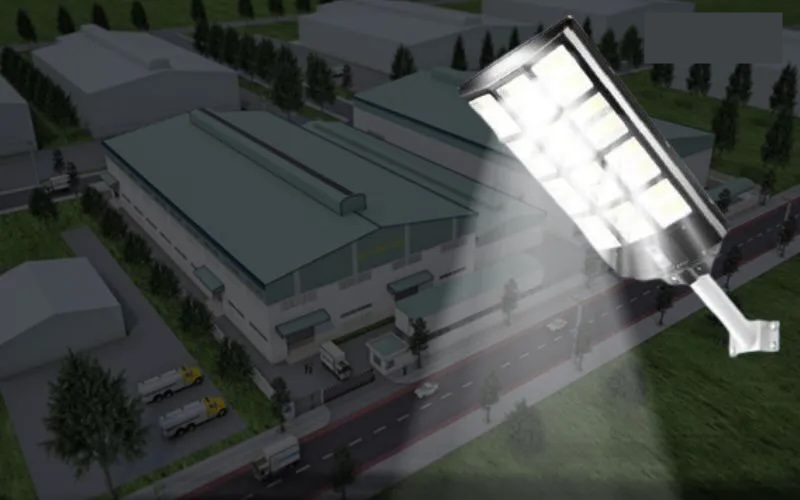 Đèn năng lượng mặt trời có khả năng tự chiếu sáng và không sử dụng nguồn lưới điện 